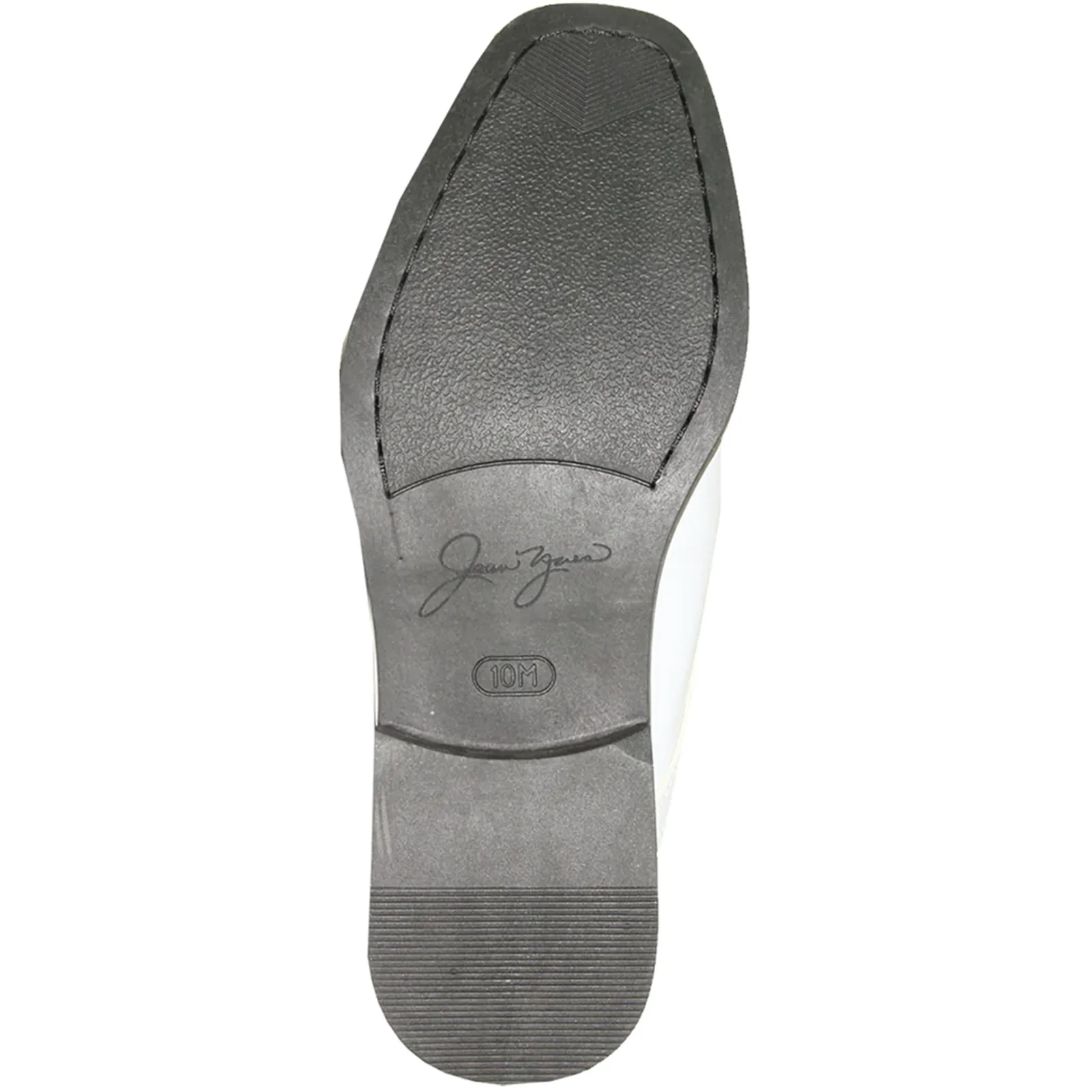 Mens Classic Formal Shiny Patent Tuxedo Shoe in White - Image 7