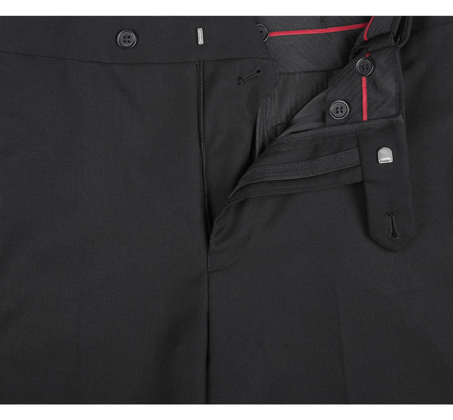 Mens Classic Full Dress Tail Tuxedo in Black - Image 7